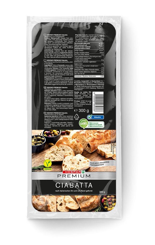 DESPAR PREMIUM Ciabatta 300 G